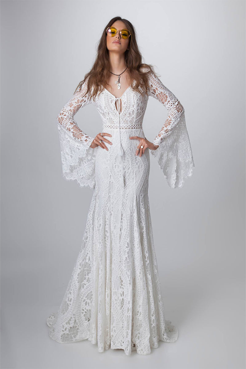 Forever Romantic Ethereal Lace Wedding Dress