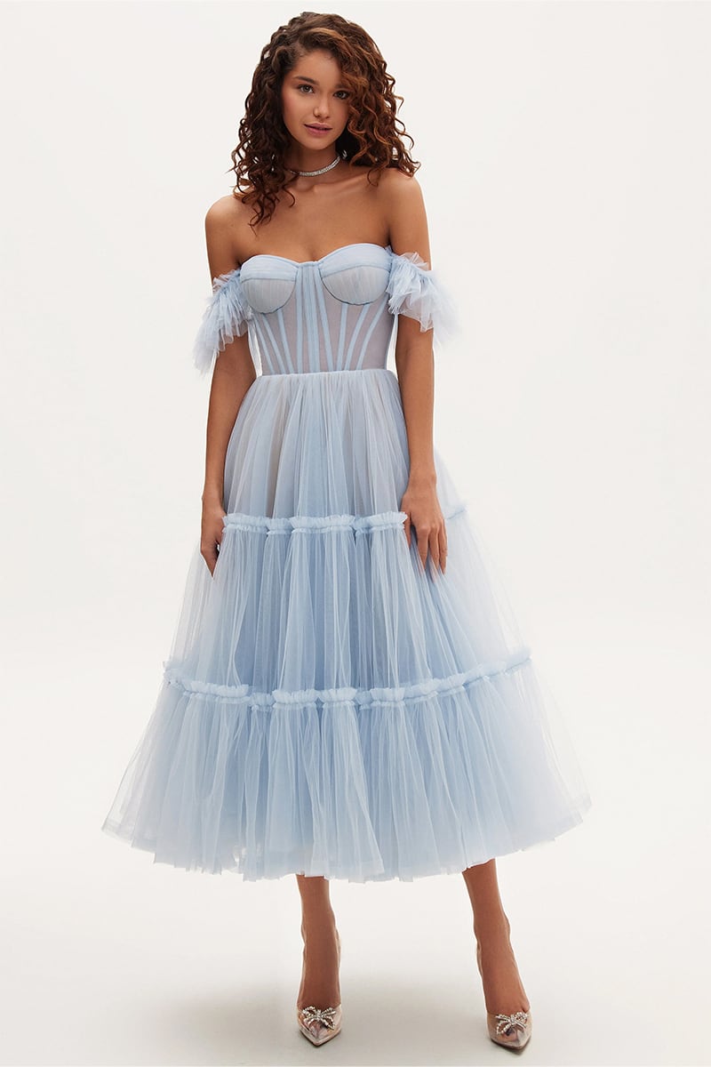 Bustier tulle outlet dress