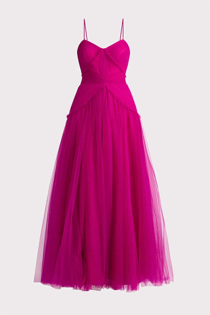 Avianna Tulle Maxi Dress | Jewelclues | Jewelclues