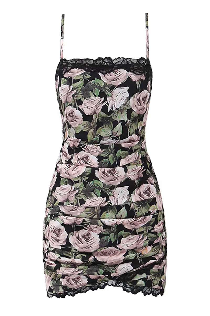 Beloved Floral Print Mini Dress | Jewelclues