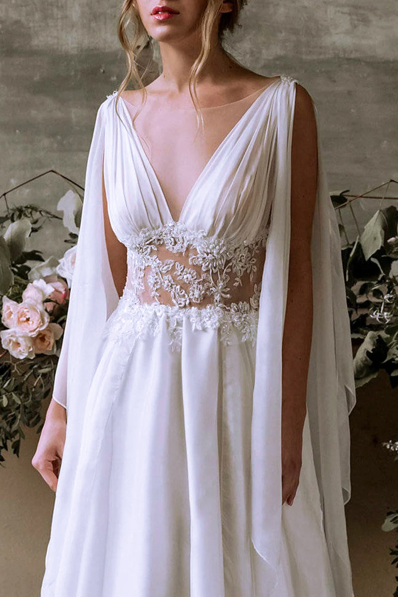 Goddess store wedding dress