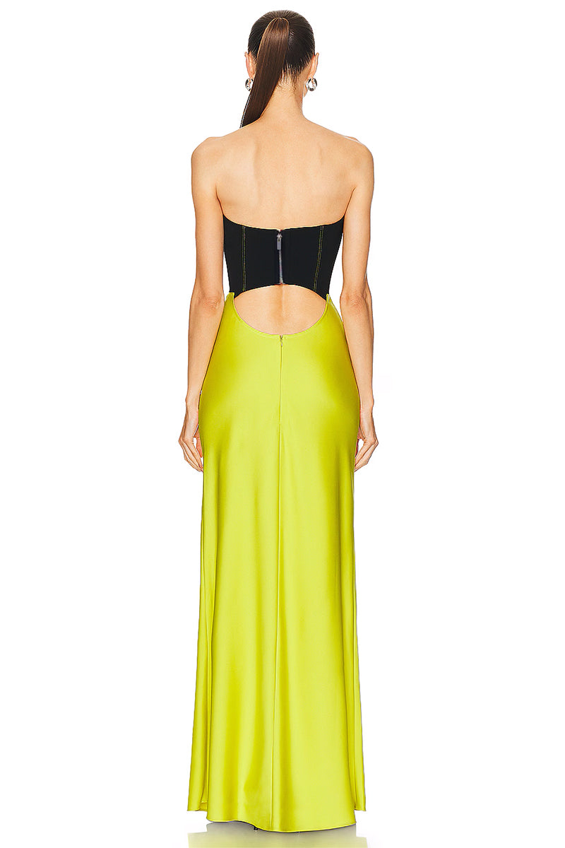 Debut Diva Strapless Maxi Dress | Jewelclues