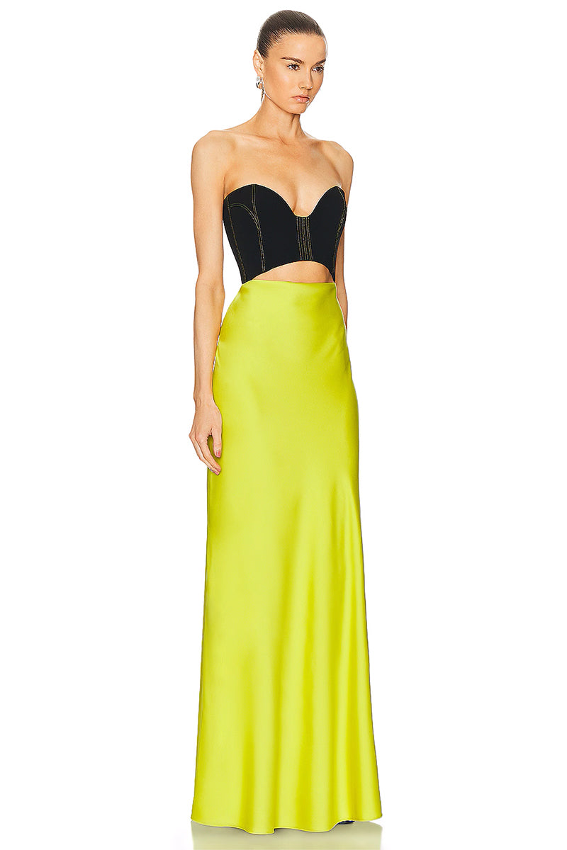 Debut Diva Strapless Maxi Dress | Jewelclues