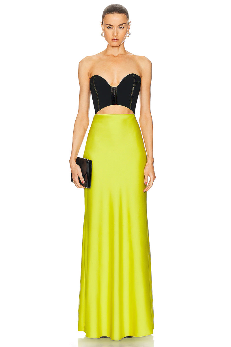 Debut Diva Strapless Maxi Dress | Jewelclues