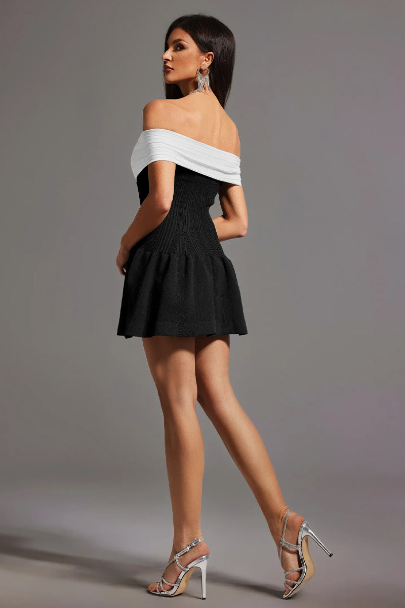 Ellie Strapless Bow Mini Dress | Jewelclues