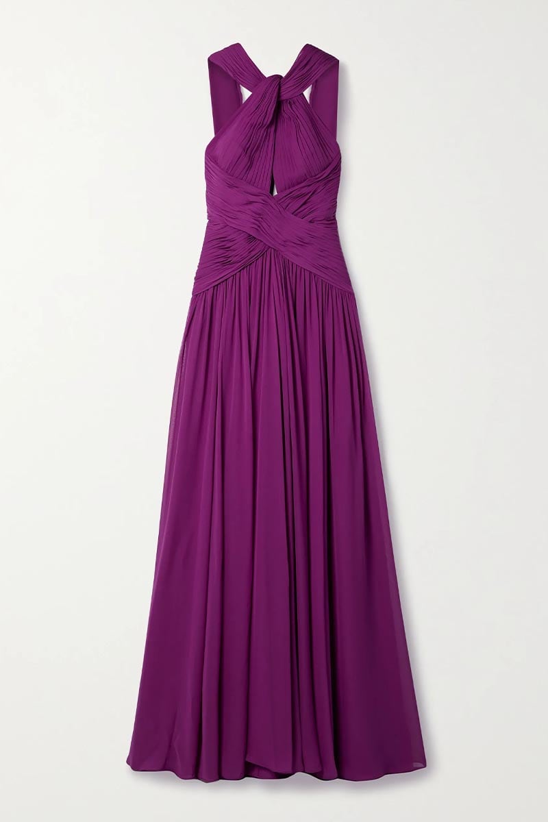 Evelyn Chiffon Maxi Dress | Jewelclues