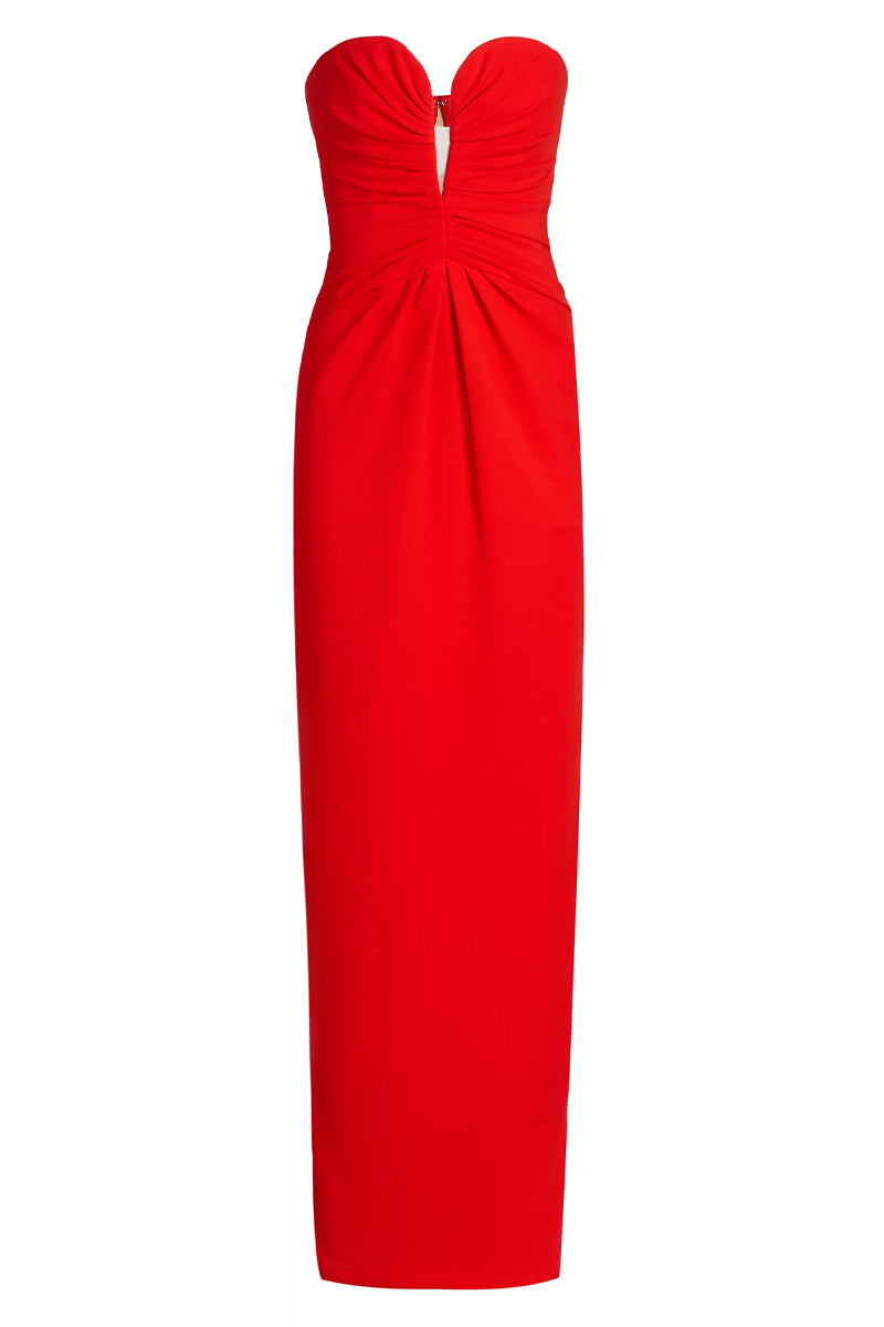 Evelyn Strapless Maxi Dress | Jewelclues