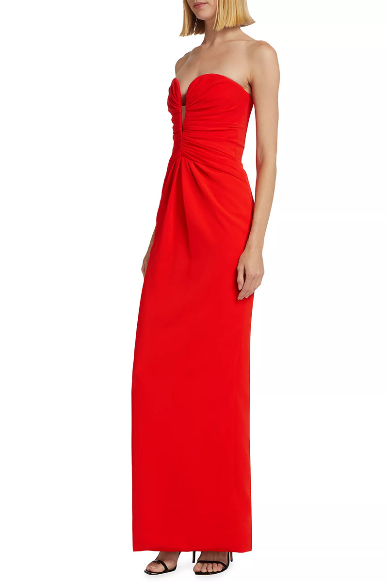 Evelyn Strapless Maxi Dress | Jewelclues