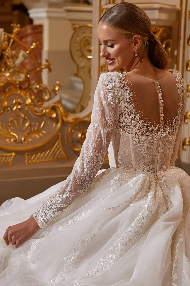 Julian gold 2024 wedding dresses