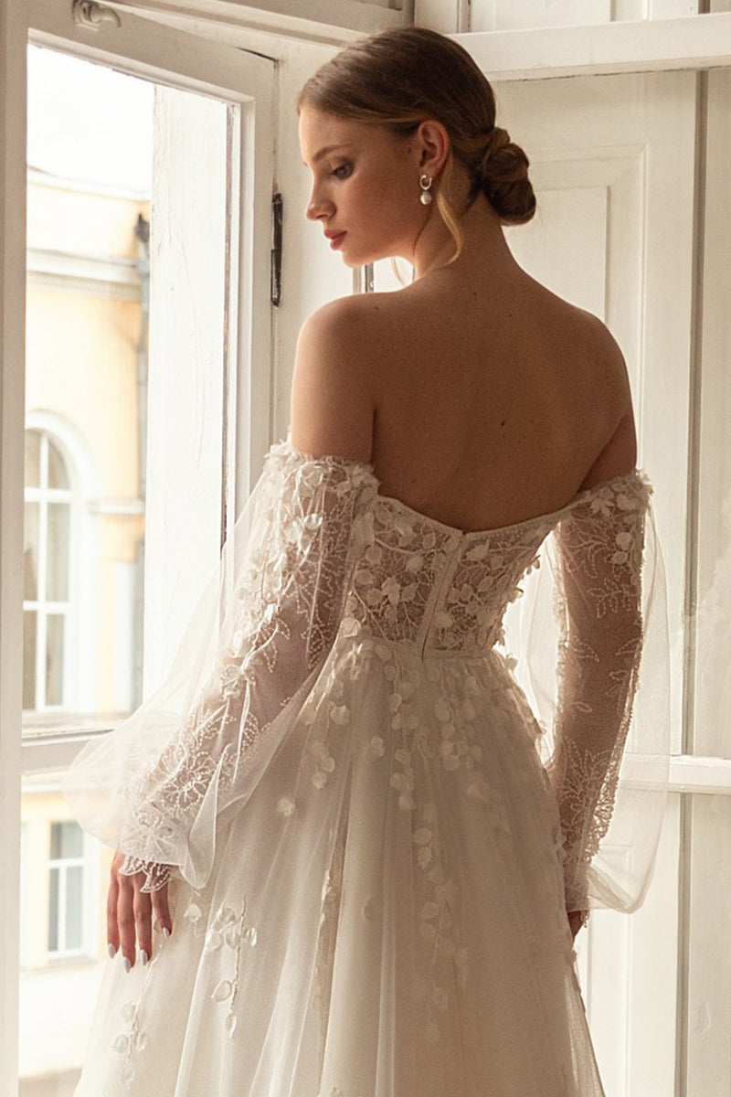 Julian Strapless A-line Wedding Dress | Jewelclues