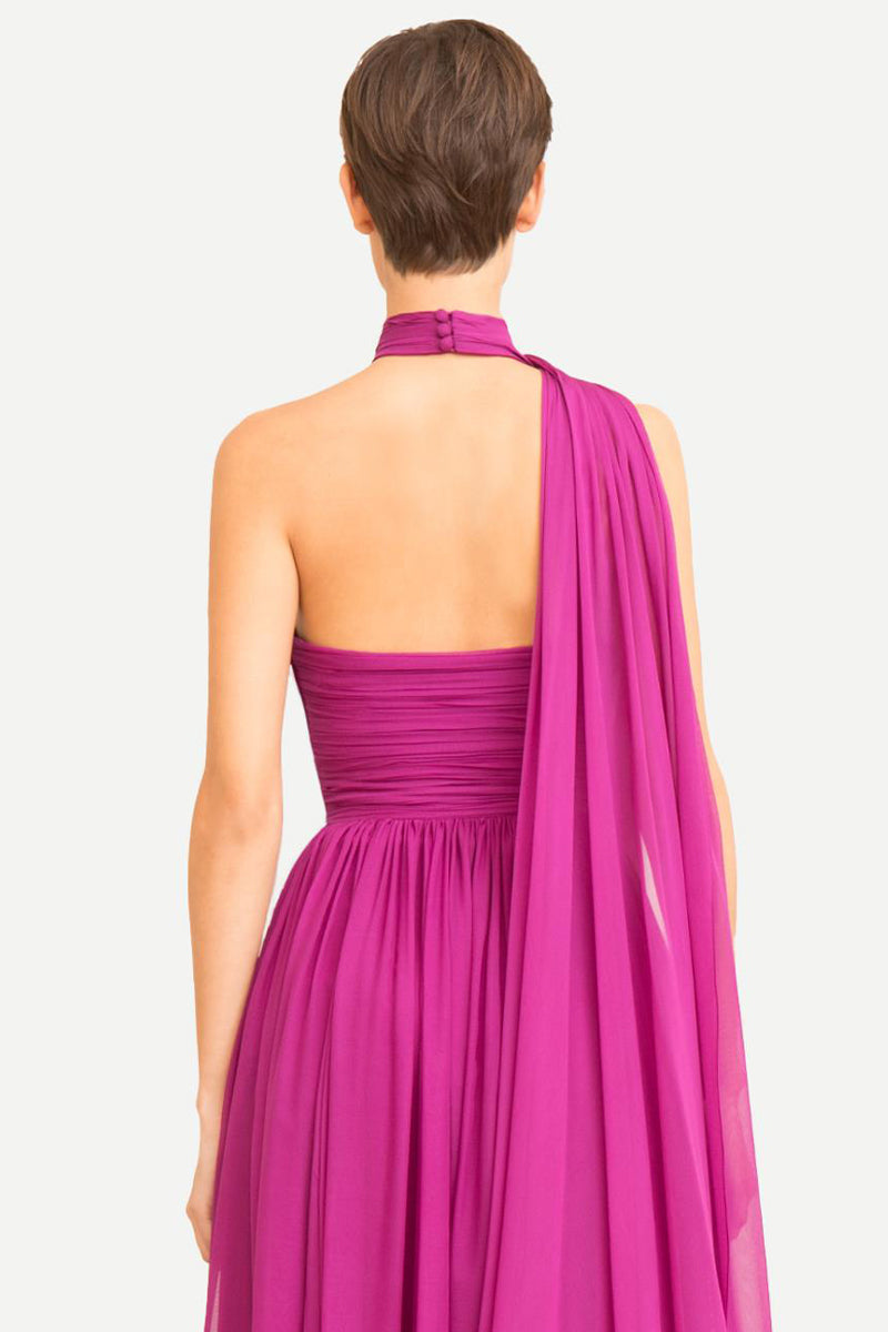 Lombardy Chiffon Maxi Dress | Jewelclues