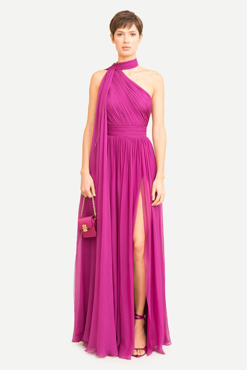 Lombardy Chiffon Maxi Dress | Jewelclues