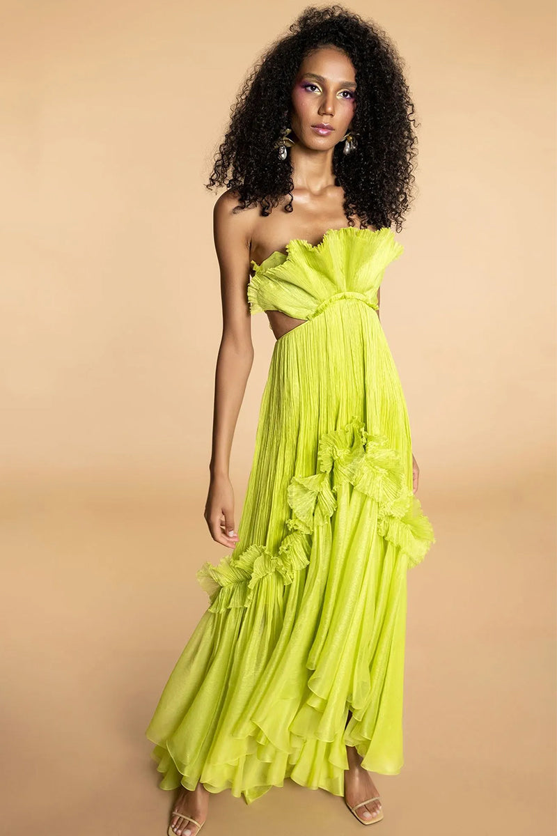 Zimmermann divinity ruffle clearance dress