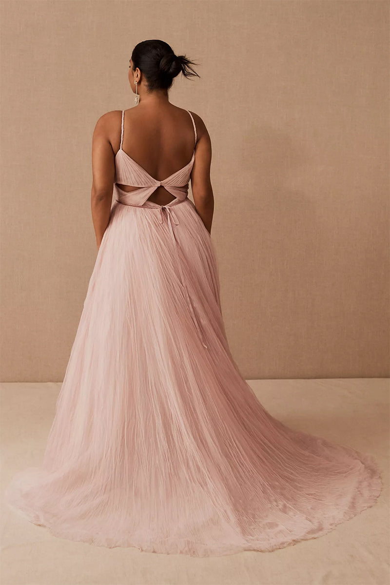 Notable Poise Tulle Maxi Dress | Jewelclues #color_blush