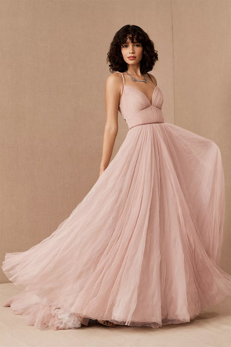 Notable Poise Tulle Maxi Dress | Jewelclues #color_blush