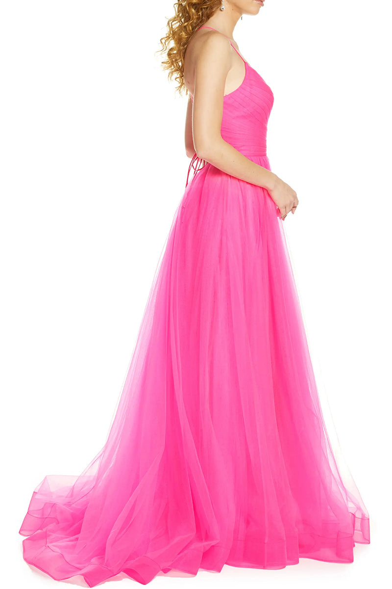 Romantic Evening Tulle Maxi Dress | Jewelclues