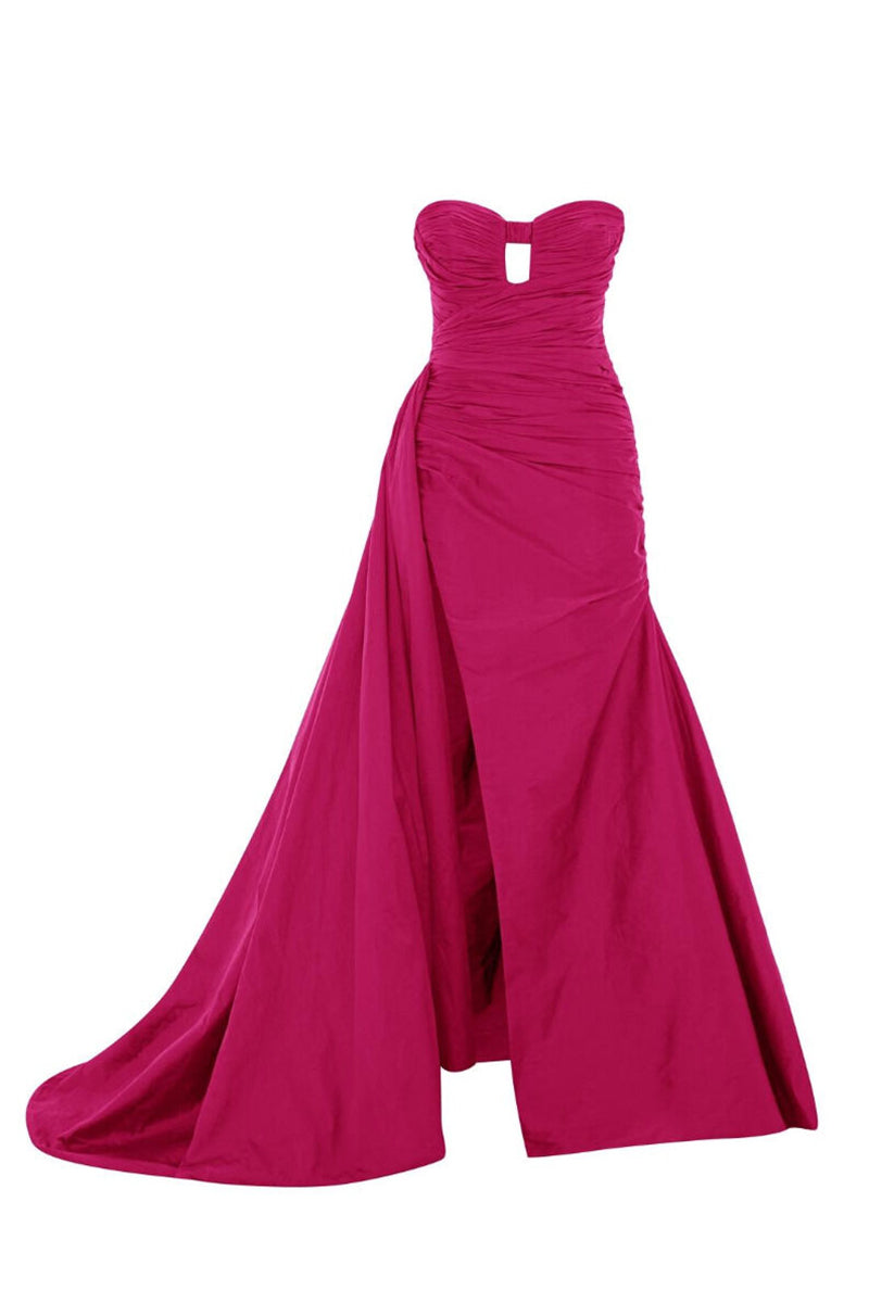 Royal Elegance Strapless Mermaid Maxi Dress | Jewelclues