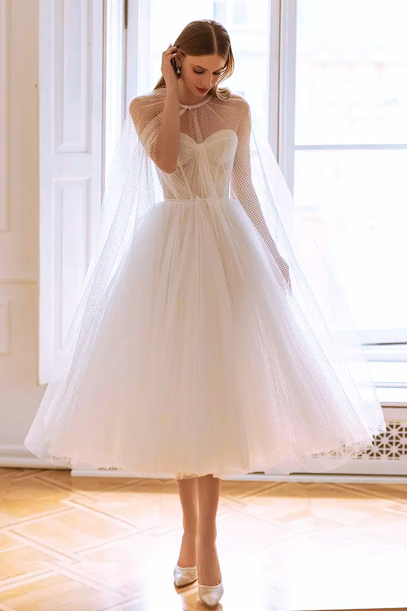 Tulle midi hotsell bridesmaid dress