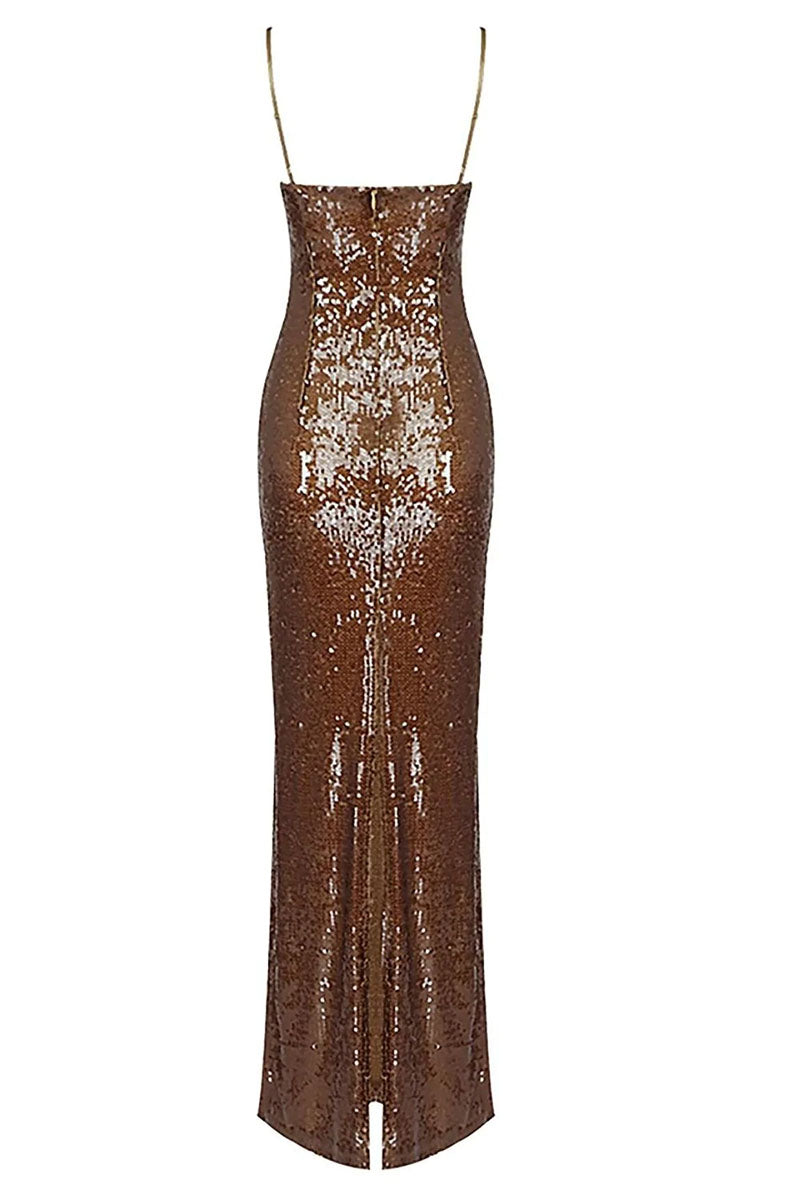 Sequin Maxi Dress